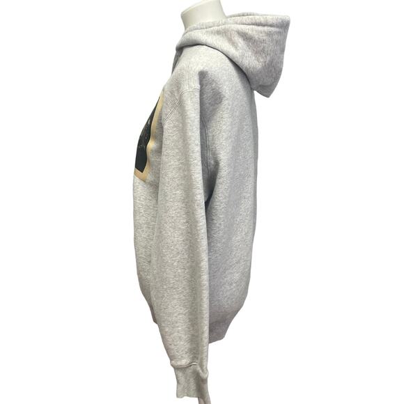 Hand Printed Upcycled Medium Vintage Book Page Astrology Chart Sweatshirt Hoodie - Picture 3 of 6